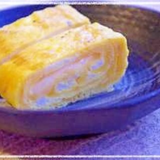 コンソメチーズの卵焼き